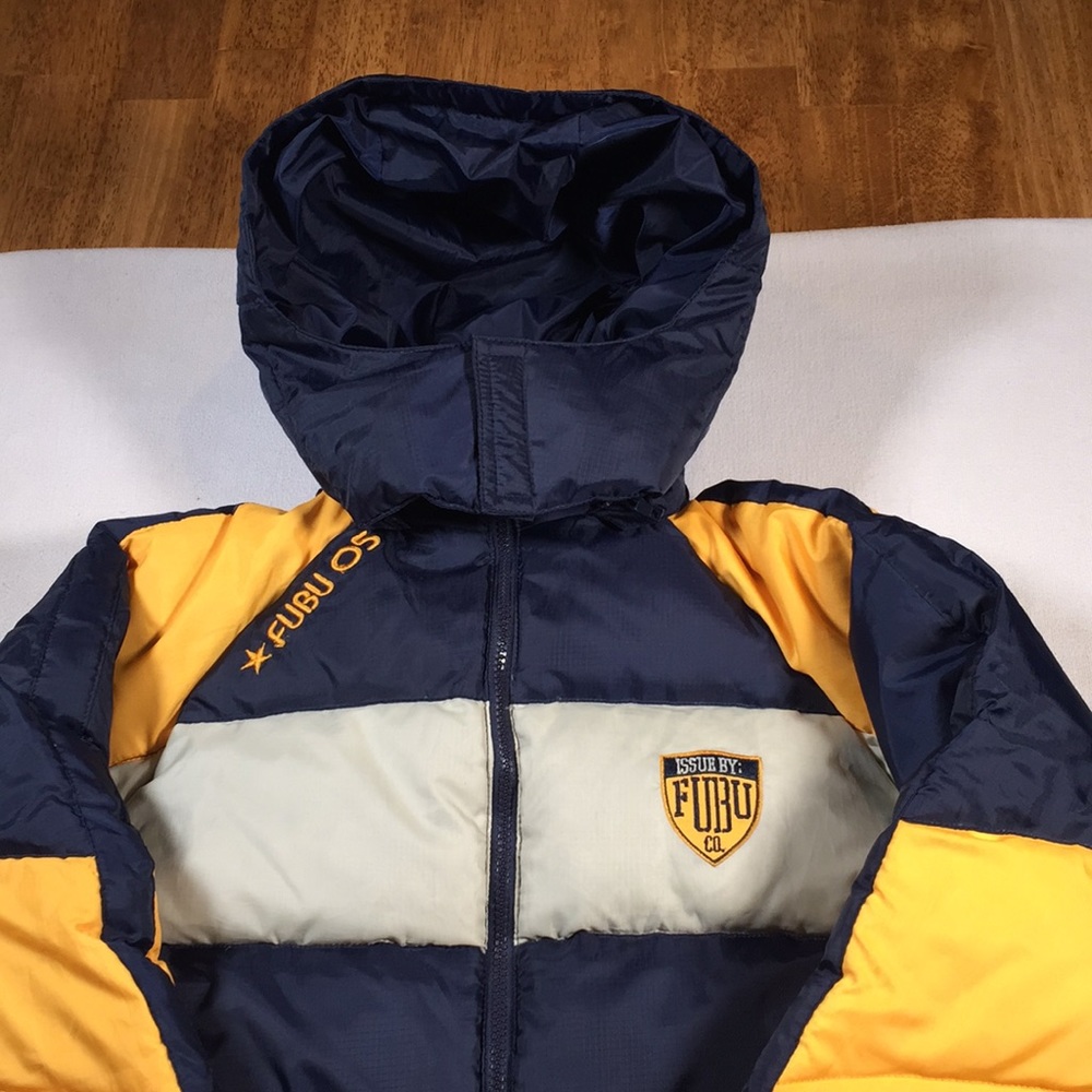 Vintage FUBU 05 reversible down coat - Picture 1 of 7